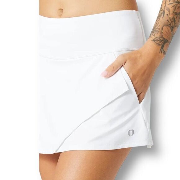 EleVen XL White Skort Built-In Shorts Golf Tennis Stretch Activewear Preppy NWT - Picture 5 of 12